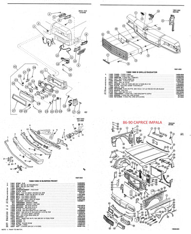 86-90 CAPRICE FRONT END DIAGRAM (Copy)