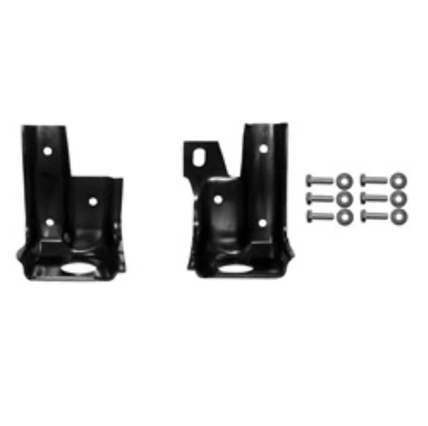 RADIATOR SUPPORT BRACKETS, NEW PAIR 70-72 CHEVELLE