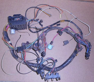 DASH HARNESS ,USED w/SQUARE SPEEDO, 70 MALIBU