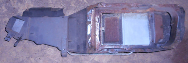 HEATER CORE BOX ,w/AC,USED, 66 67 CHEVELLE, 65-7 SKYLARK