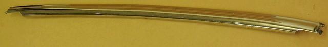 CONVERTIBLE WINDSHIELD FRAME TOP MOLDING ,USED 64 65 A-BODY