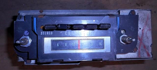 RADIO, AM, 8 TRACK, USED