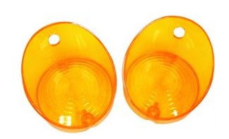 PARK LIGHT LENS, AMBER NEW PAIR 70 ELCAMINO MONTE CARLO