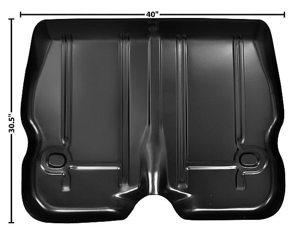 TRUNK PAN ,CENTER 40"x31" 68-74 NOVA X-BODY