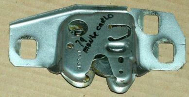 Trunk Lock Brass Plate G-1-BP