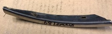 FENDER TOP REAR MOLDING ,RIGHT USED 68 69 GTO LEMANS