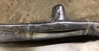 FRONT BUMPER ,CHROME USED 71 72 LEMANS