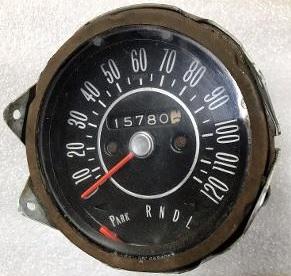 SPEEDOMETER ,COLUMN SHIFT 2SPD USED 69 CUTLASS