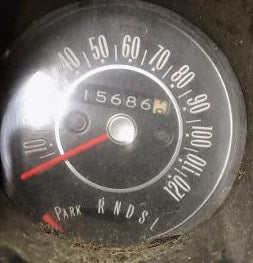 SPEEDOMETER ,COLUMN SHIFT 3SPD USED 69 CUTLASS