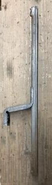 DOOR GLASS REAR TRACK ,LEFT VERTICAL 64-67 ELCAMINO