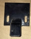 GLOVE BOX DOOR CATCH, USED, 68 CUTLASS 442