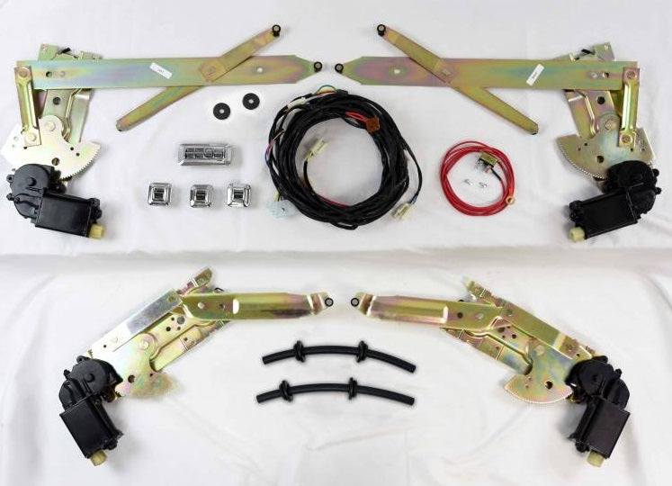 POWER WINDOW KIT ,NEW 65-68 B & C-BODY