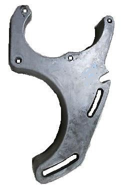 AC BRACKET ,FRONT ALUMINUM 64 65 PONTIAC