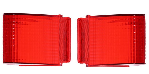 TAIL LIGHT LENS ,PAIR NEW,USA 67 CHEVELLE