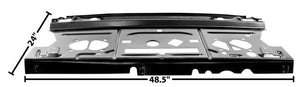 PACKAGE SHELF STEEL PANEL, NEW 68-72 CHEVELLE MONTE, 69-70 GP