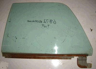 DOOR GLASS, LH, TINT, 68-72 EL SPRINT, USED