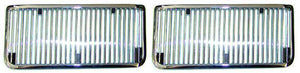 HOOD LOUVERS, SS, REPRO, PAIR 68 69 CHEVELLE SS