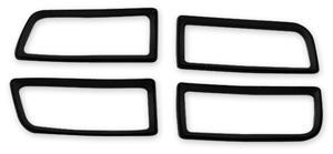 TAIL LIGHT HOUSING GASKET SET, NEW, 64 CHEVELLE