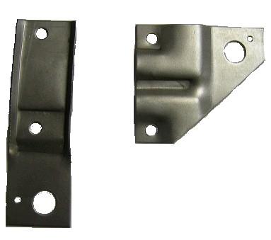 AC CONDENSER BRACKETS, PAIR, REPRO, 69 CHEVELLE