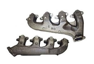 EXHAUST MANIFOLDS, 396, NEW, PAIR, NO SMOG, 67-70 CHEVY