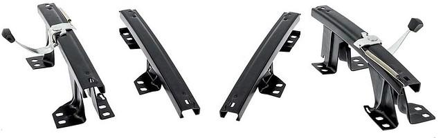 BUCKET SEAT TRACKS ,FOR 2 SEATS NEW 66-70 GM B-BODY