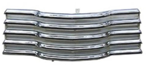 FRONT GRILL, NEW, CHROME & IVORY 47-53 CHEVY TRUCK