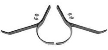 REAR BUMPER BRACKETS, NEW, KIT, 47-55 1ST CHEVY TRUCK