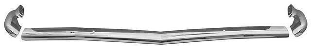 FRONT BUMPER ASSEMBLY, CHROME, NEW, 65 IMPALA