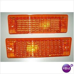 PARK LIGHT LENS, 69 IM BA, NEW, EA, FITS LH RH, AMBER, EXC CP