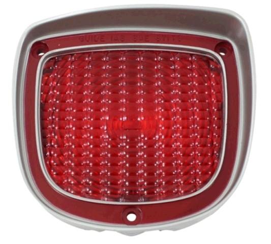 TAIL LIGHT LENS, RED, NEW, REPRO