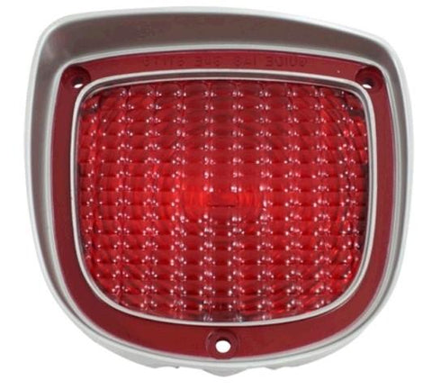 TAIL LIGHT LENS, RH, RED, NEW, REPRO