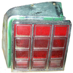 TAIL LIGHT LENS ASSEMBLY, LEFT SIDE, USED, LENS & HOUSING, 1 PC UNIT