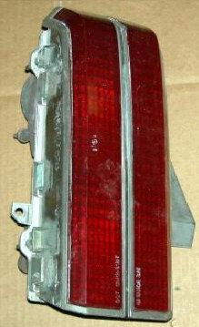 TAIL LIGHT LENS ,LEFT USED 81-83 CUTLASS