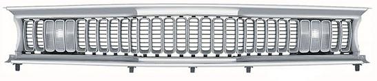 SHARKTOOTH GRILLE ASSEMBLY KIT, NEW, 71-72 DUSTER TWISTER