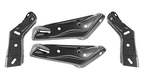 FRONT BUMPER BRACKET SET, 70 CH MC EL, 4 PCS,  REPRO, NEW