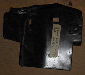 BUMPER FILLER PANEL, RIGHT, UNDER HEADLIGHT, USED, 66 GTO