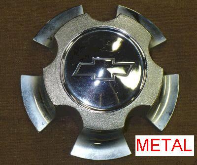 HUB CAP, STAR BOWTIE, 71-8 CH, AS BOW TIE, METAL, USED, EACH