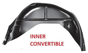 REAR INNER WHEEL HOUSE, CONVERTIBLE, LEFT, NEW, 70-72 CHEVELLE