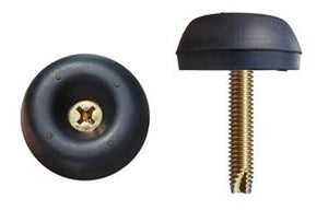 HOOD ADJUSTMENT BOLT, w/RUBBER STOP, NEW, 66-67 GTO