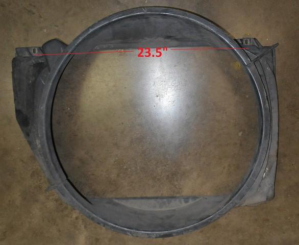 FAN SHROUD, USED, 307 350 71-77 CHEVELLE IMPALA