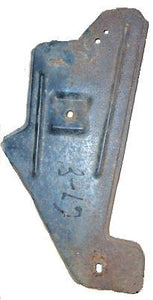 HOOD LATCH SUPPORT, 67-8 FB, USED, VERTICAL BRACKET.