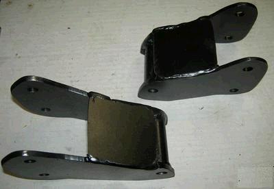 ENGINE FRAME MOUNTS, V8 PAIR NEW 62-67 Nova