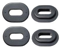 GRILLE GROMMET KIT ,OVAL RUBBER NEW 68 69 GTO 68 GP BONN