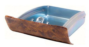 DASH ASHTRAY, NEW, BURL, 68 FB