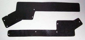 RADIATOR SEALS, 66-7 CU 442, WITH CLIPS, PAIR