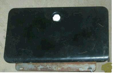 DASH GLOVE BOX DOOR, 69 FB, LESS LOCK, USED