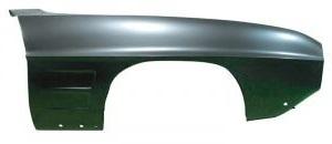 FRONT FENDER, RH, STEEL, REPRO, NEW