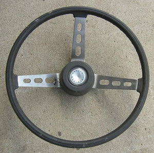 STEERING WHEEL ASSEMBLY, 72-73 JA AMX, USED