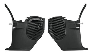 KICKPANELS ,NO AC NEW PAIR, BLACK 69-72 A-BODY