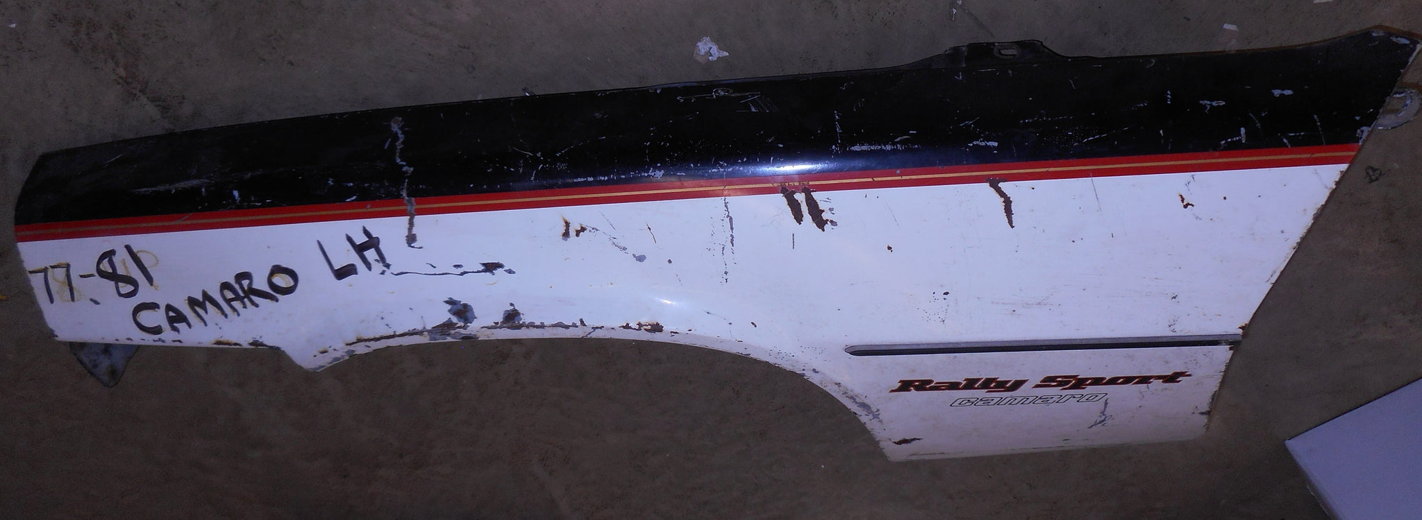 FRONT FENDER ,USED LEFT, 78-81 CAMARO